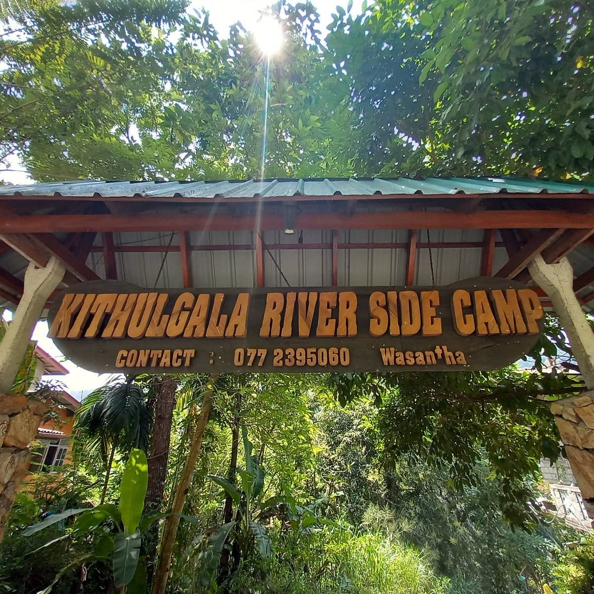 Riverside camp, night one