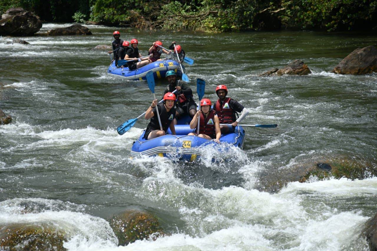 Package 5 — Rafting & Waterfall Abseiling Combo